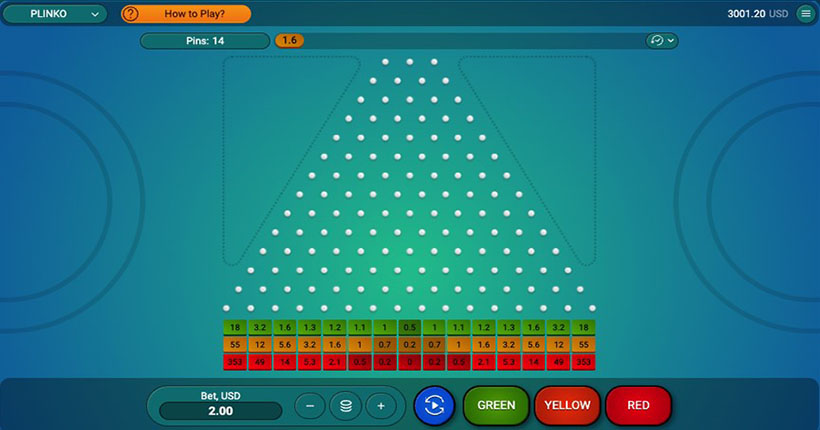 Slot plinko game.